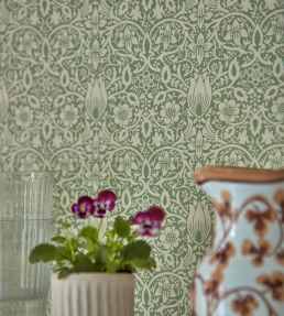 Borage Wallpaper by Morris & Co Leafy Arbour