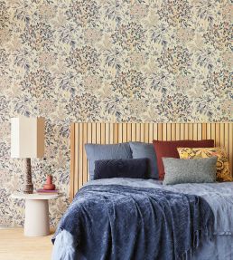 Botanical Bloom Wallpaper by Eijffinger Pink / Purple / Lilac