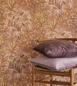 Botanical Bloom Wallpaper by Eijffinger Pink