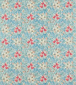 Bower Fabric by Morris & Co Barbed Berry/Indigo