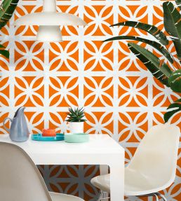 Breeze Wallpaper by Mini Moderns Tangerine Dream
