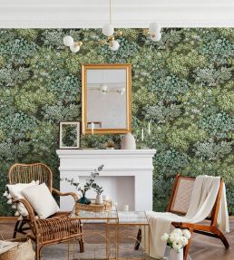 Broccoli Canopy Wallpaper by Josephine Munsey Chaingate Green