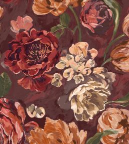 Bronte Fabric by Arley House Crimson