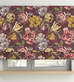 Bronte Fabric by Arley House Mulberry