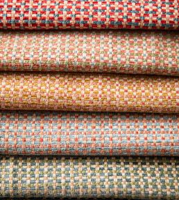 Burford Weave Fabric by GP & J Baker Red/Blue