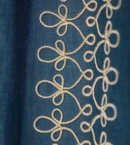 Burnett Stripe Fabric by Sanderson Dove
