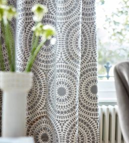 Cadencia Fabric by Harlequin French Grey