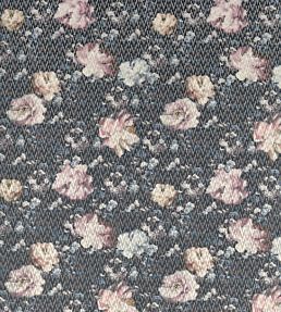 Camile Fabric by Clarke & Clarke Blush/Charcoal