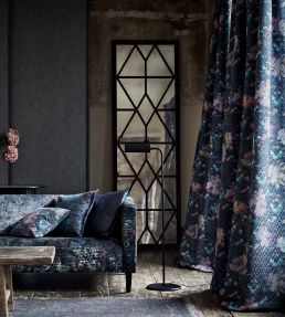 Camile Fabric by Clarke & Clarke Spice/Dusk