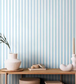 Candy Stripe Wallpaper by Ohpopsi Laurel