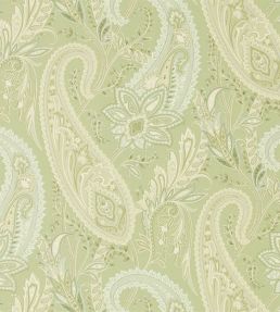 Cashmere Paisley Wallpaper by Sanderson Garden Green