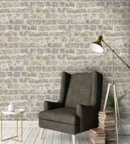 Cheetham Hill Wallpaper by Woodchip & Magnolia Brick