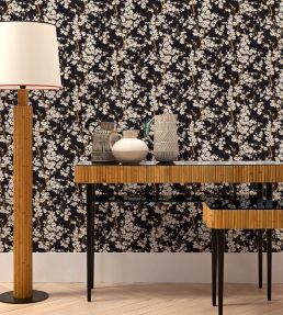 Cherry Blossom Wallpaper by Coordonne Onyx