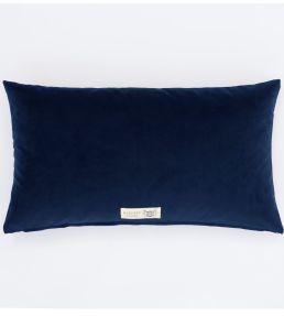 Chevron Pillow 15 x 24" by Barneby Gates Ink Blue