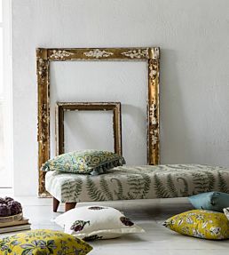 Folium Fabric by Clarke & Clarke Chartreuse