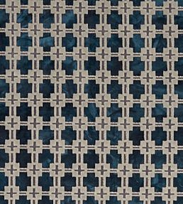 Maui Fabric by Clarke & Clarke Midnight