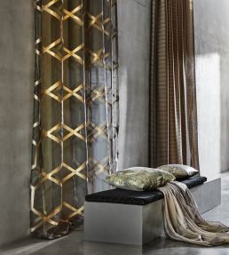 Forma Fabric by Clarke & Clarke Charcoal/Silver