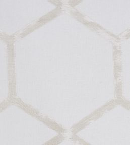 Forma Fabric by Clarke & Clarke Ivory/Siver