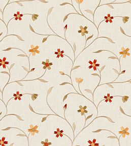 Mellor Fabric by Clarke & Clarke Spice