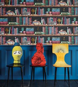 Libreria Wallpaper by Cole & Son Rich Multi
