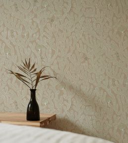 Coral Wallpaper by Josephine Munsey Edge Sand
