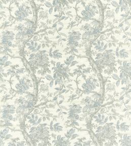 Coromandel Weave Fabric by Zoffany Blue Stone