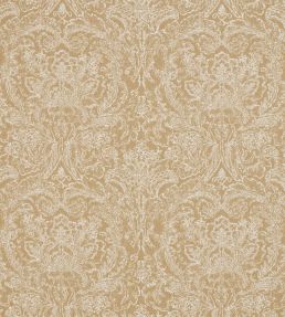 Courtney Damask Fabric by Sanderson Sepia