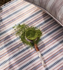 Cove Fabric by Harlequin Indigo/Rust