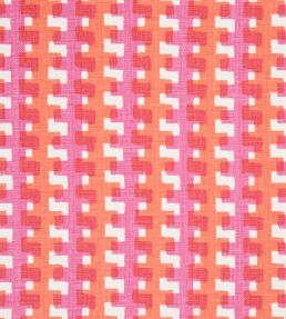 Cremaillere Fabric by Christopher Farr Cloth Hot Pink