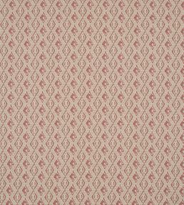 Dacca Fabric by James Hare Red/Pink
