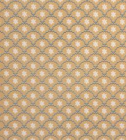 Daisy Scallops Wallpaper by Barneby Gates Sand/Ink