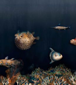 Deep Ocean Mural by Coordonne Mediterranean
