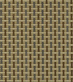 Diamond check Fabric by Zoffany Old Gold