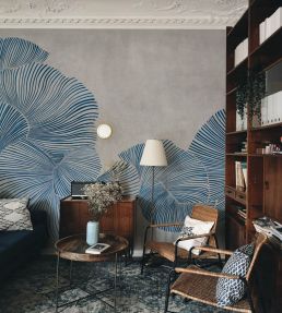 Diving Moment Mural by Coordonne Blue