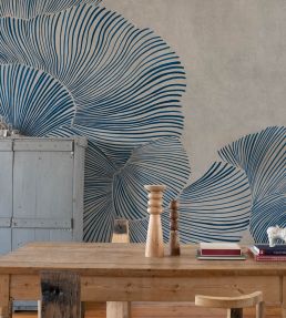 Diving Moment Mural by Coordonne Blue