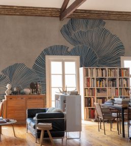 Diving Moment Mural by Coordonne Blue