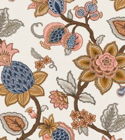 Doris Jacobean Wallpaper by Woodchip & Magnolia Turmeric