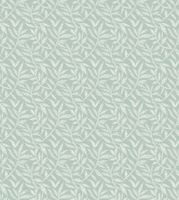 Dotty Leaf Wallpaper by Ohpopsi Seafoam
