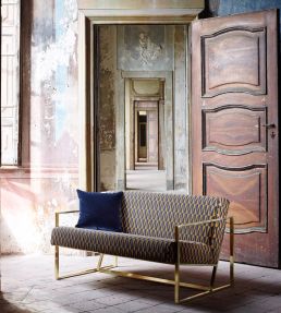 Dunand Fabric by Zoffany Noir