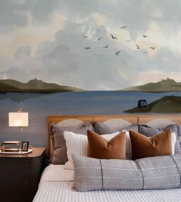 Dungeness View Mural by Coordonne Blue