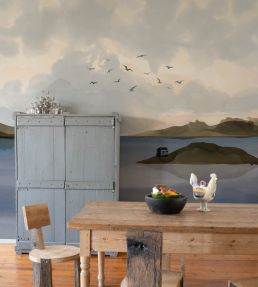 Dungeness View Mural by Coordonne Blue