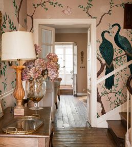 Edo Mural by Coordonne Subtle Pink