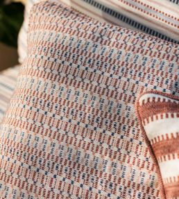 Elidi Fabric by Harlequin Rust/Postiano/Indigo