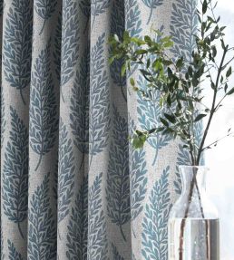 Elm Fabric by Sanderson Silver