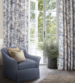 Eltham Fabric by GP & J Baker Aqua