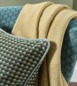 Equator Fabric by Clarke & Clarke Teal