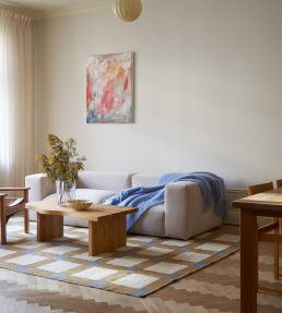 Layered Evelina Kroon Jute rug Dusk EKJLB140200 Dusk