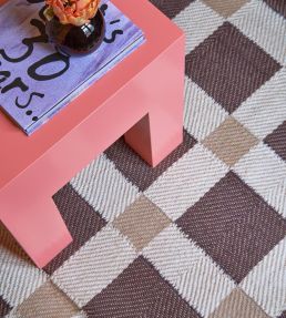 Layered Evelina Kroon Jute rug Sesame EKJBR140200 Sesame