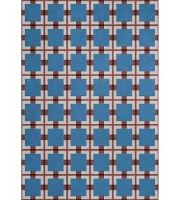 Layered Evelina Kroon Wool rug Berry Rain EKBR140200 Berry Rain