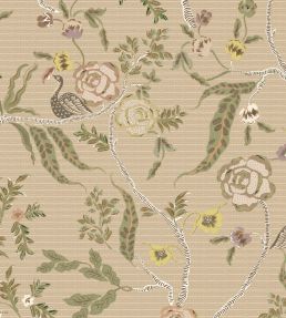 Eversley Fabric by Parker & Jules Coral Moss